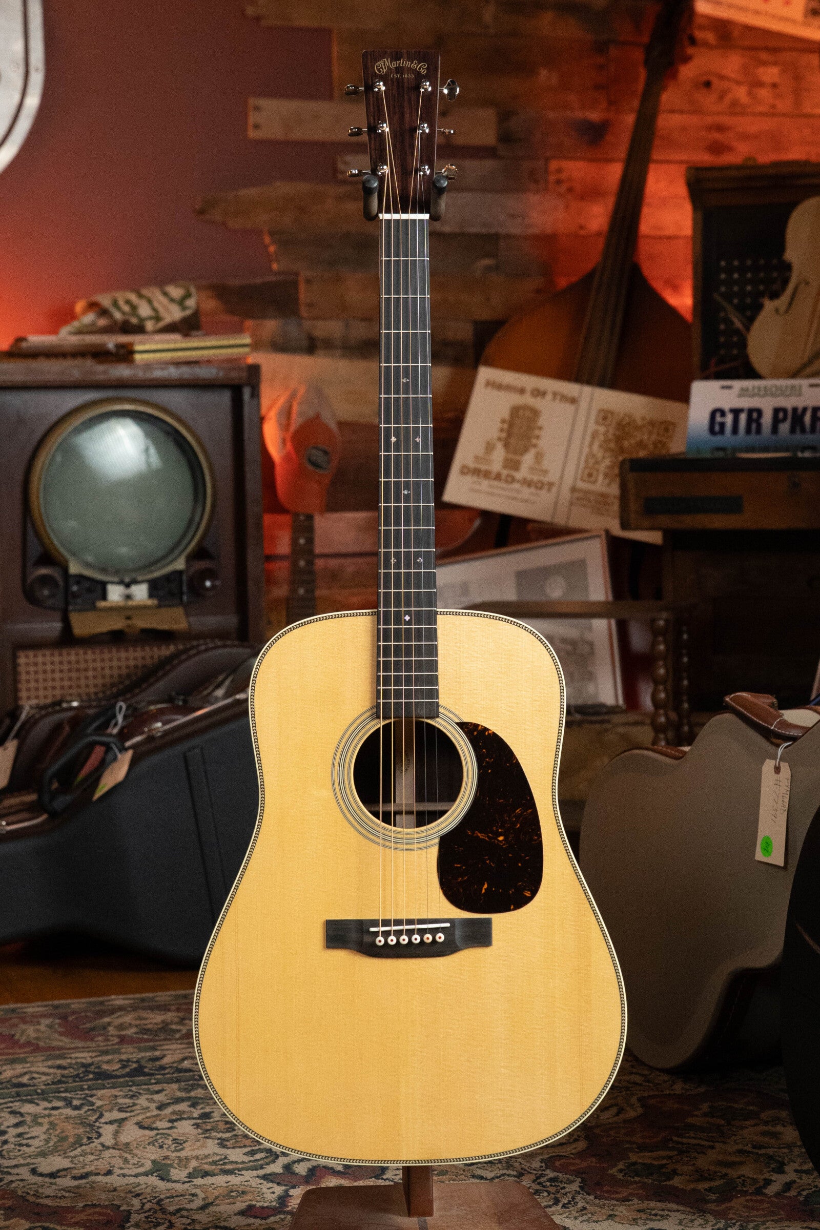 *New 2025 Model* Martin HD-28 Spruce/East Indian Rosewood Dreadnought Acoustic Guitar #3163
