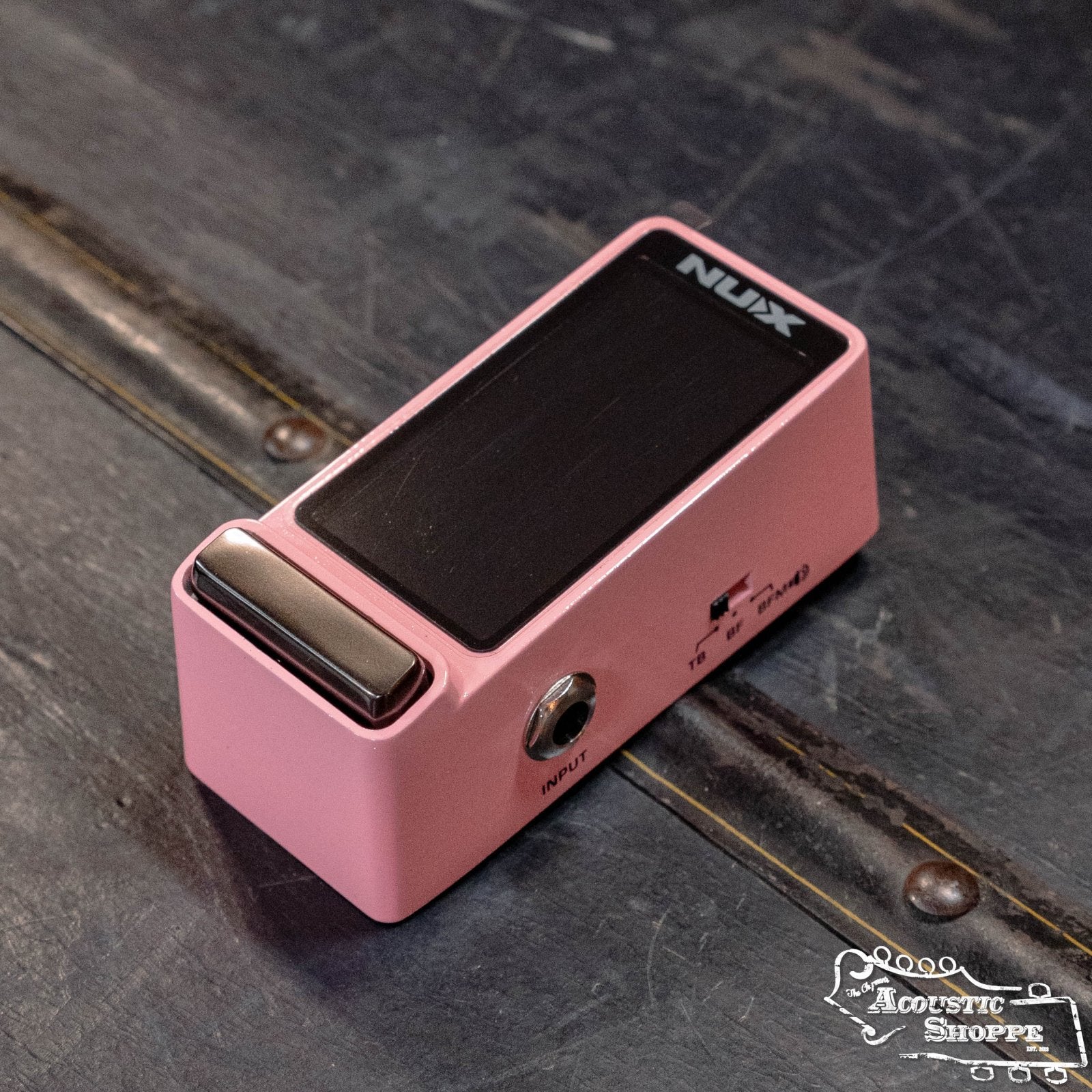 NUX NTU-3 Flow Tune Mini Pedal Tuner (Pink)