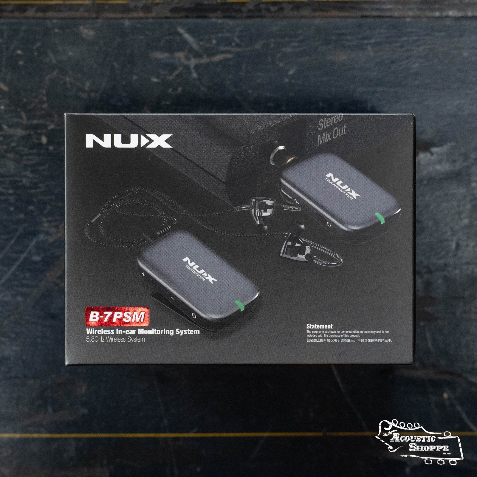 NUX B-7PSM 5.8GHz Wireless In-ear Monitoring System