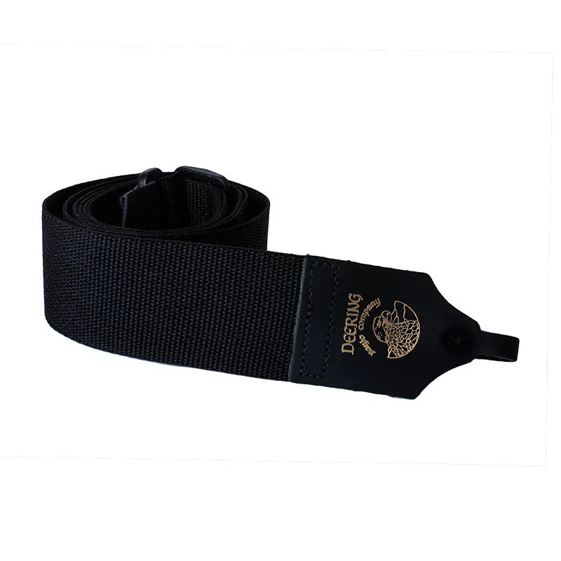 Deering S-BW Nylon Banjo Strap - Black