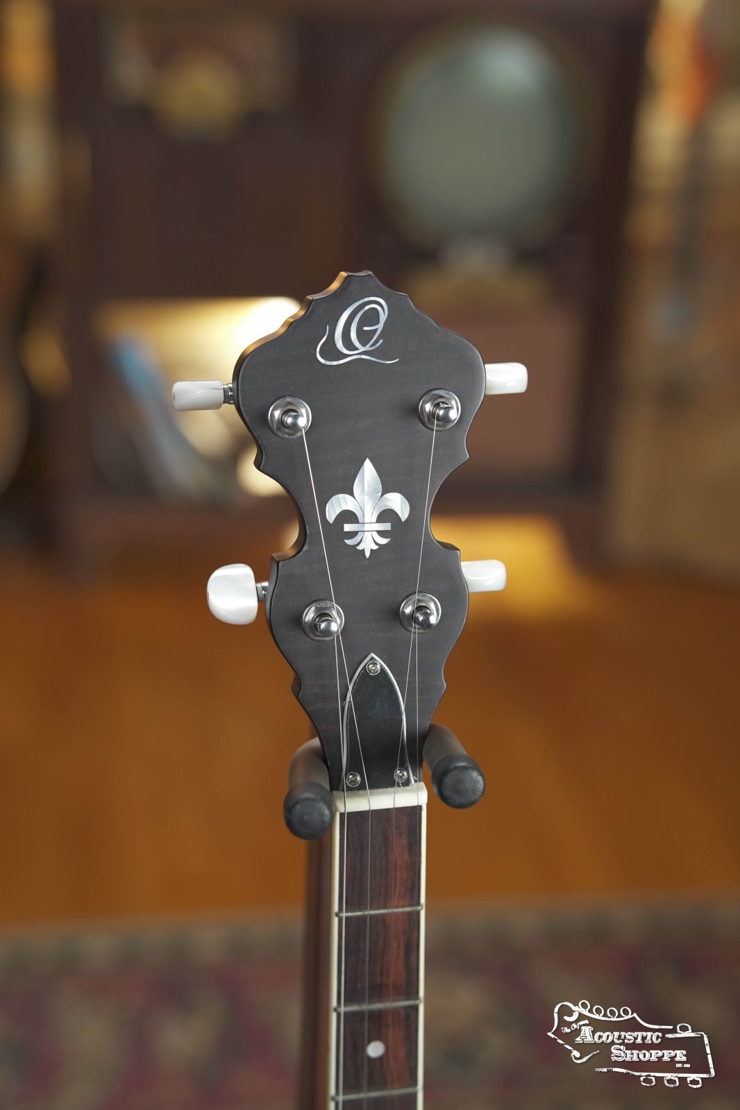 Ortega OBJ300-WB Americana Series Whiskey Burst 5-String Resonator Banjo #0246