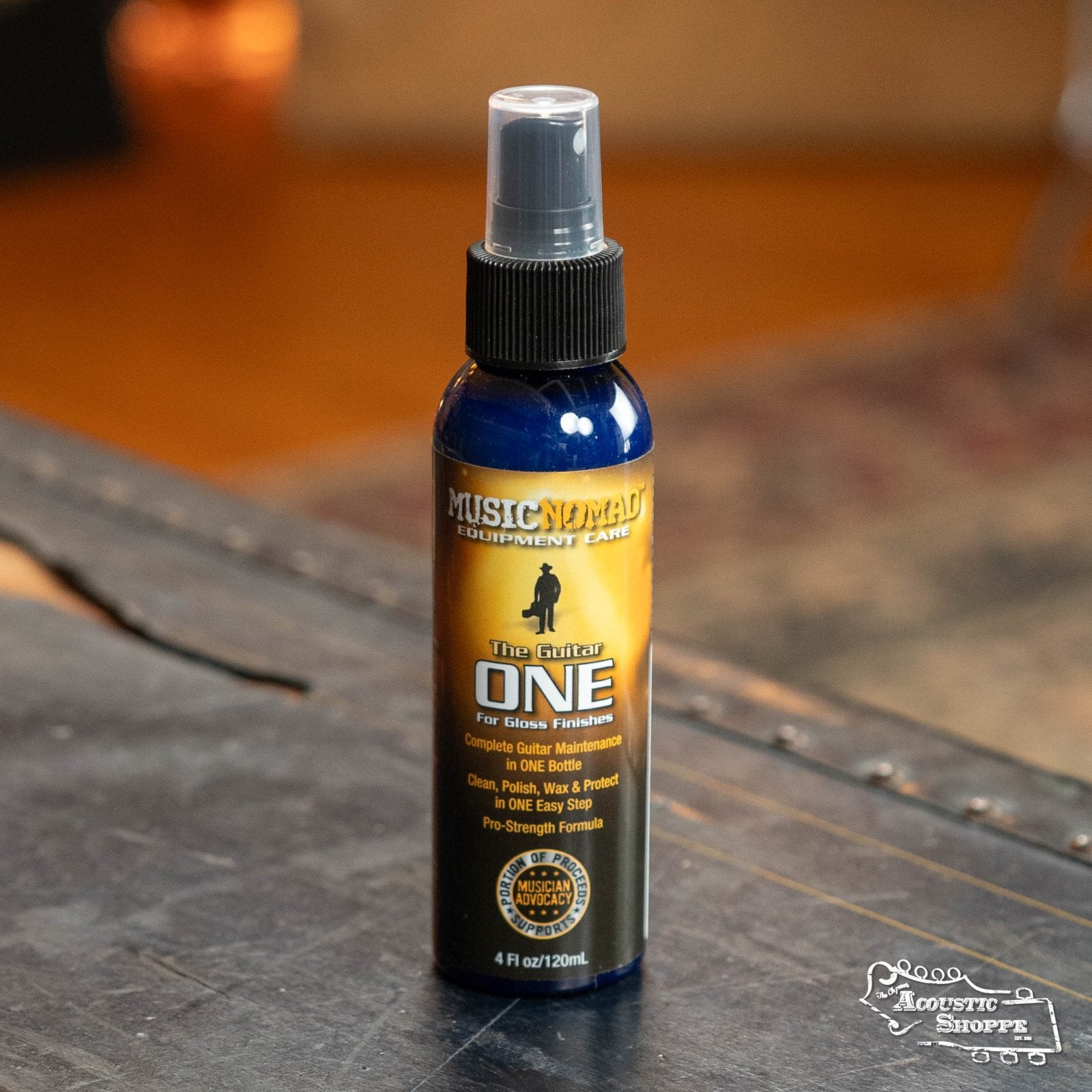 Music Nomad The Guitar One - All in 1 Cleaner, Polish, Wax for Gloss Finishes (MN103)