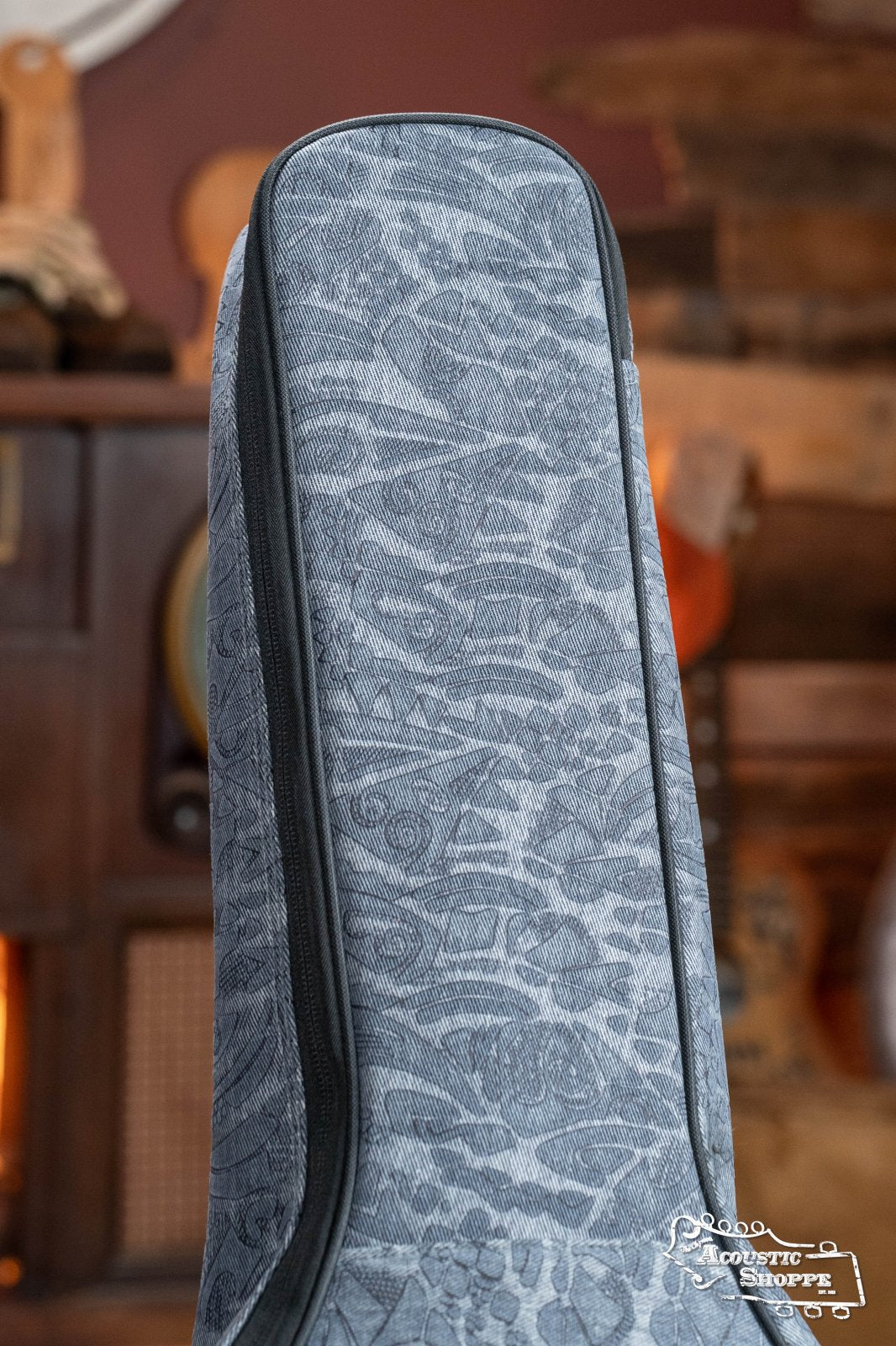 Ortega OGBAC-DN-BLJ Dreadnought Guitar Gigbag - Blue Jean
