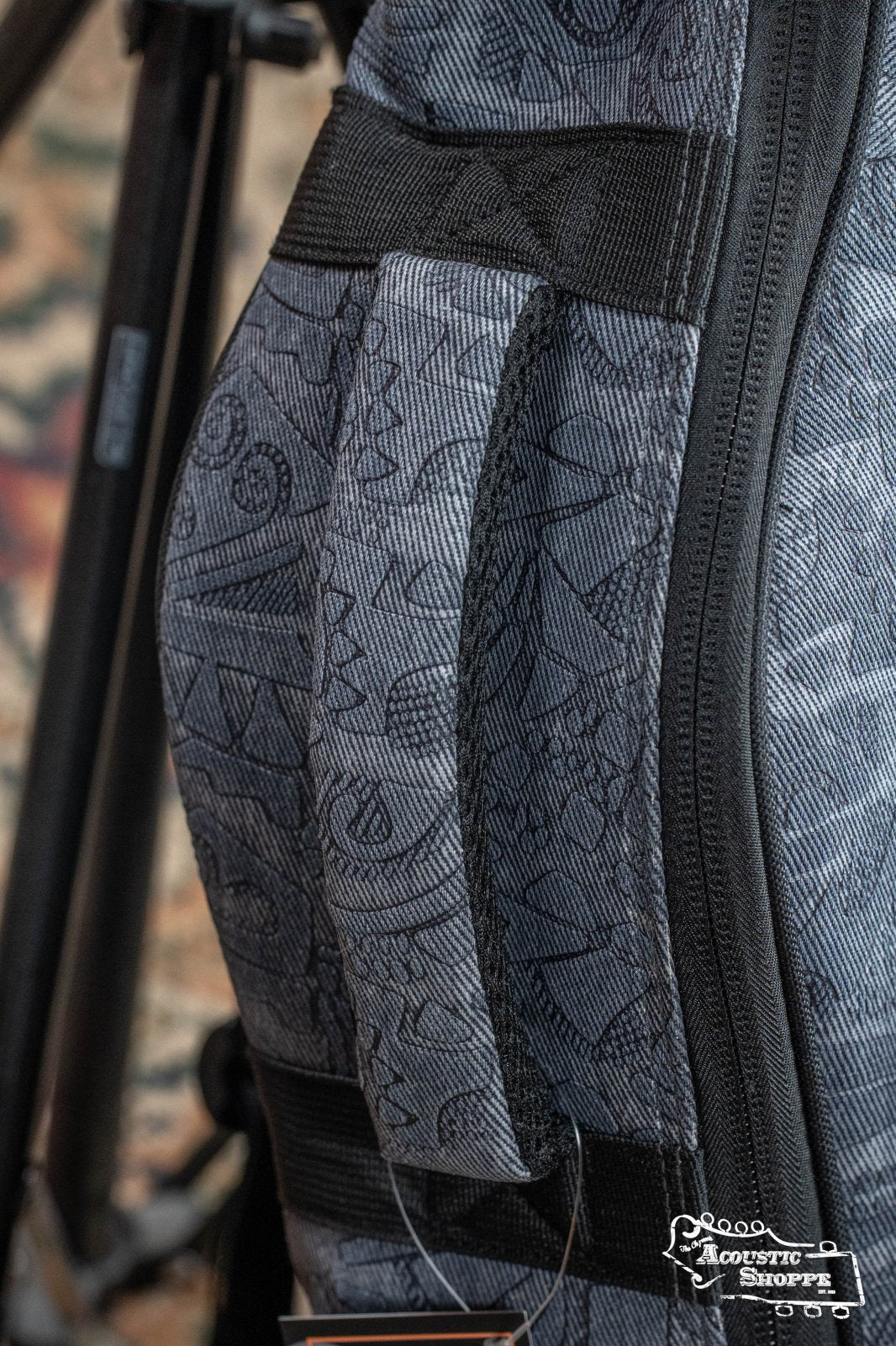 Ortega OGBAC-DN-BLJ Dreadnought Guitar Gigbag - Blue Jean