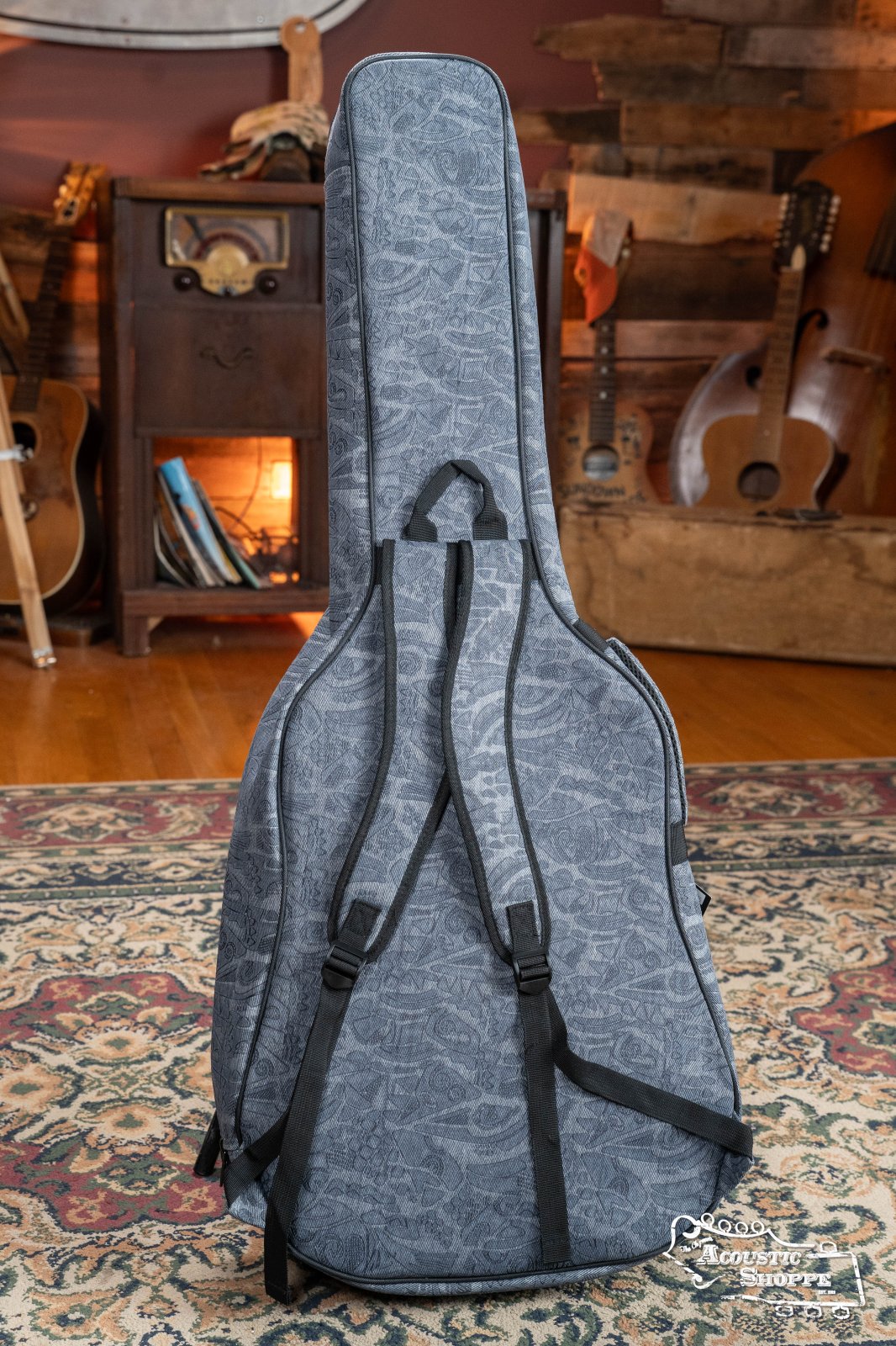 Ortega OGBAC-DN-BLJ Dreadnought Guitar Gigbag - Blue Jean