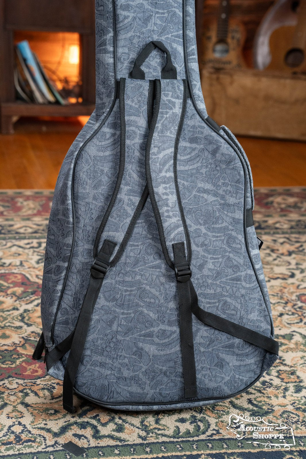 Ortega OGBAC-DN-BLJ Dreadnought Guitar Gigbag - Blue Jean