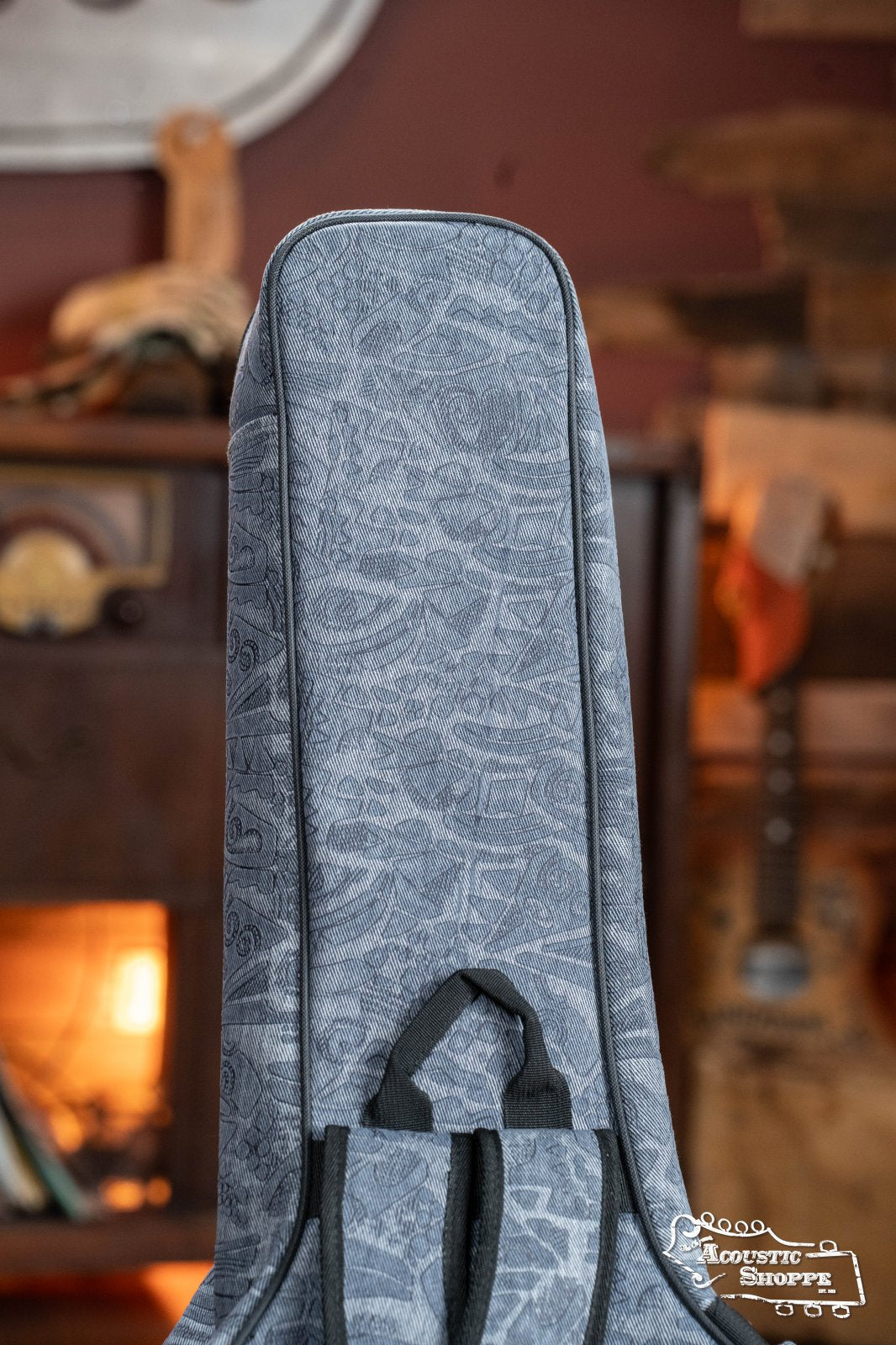 Ortega OGBAC-DN-BLJ Dreadnought Guitar Gigbag - Blue Jean