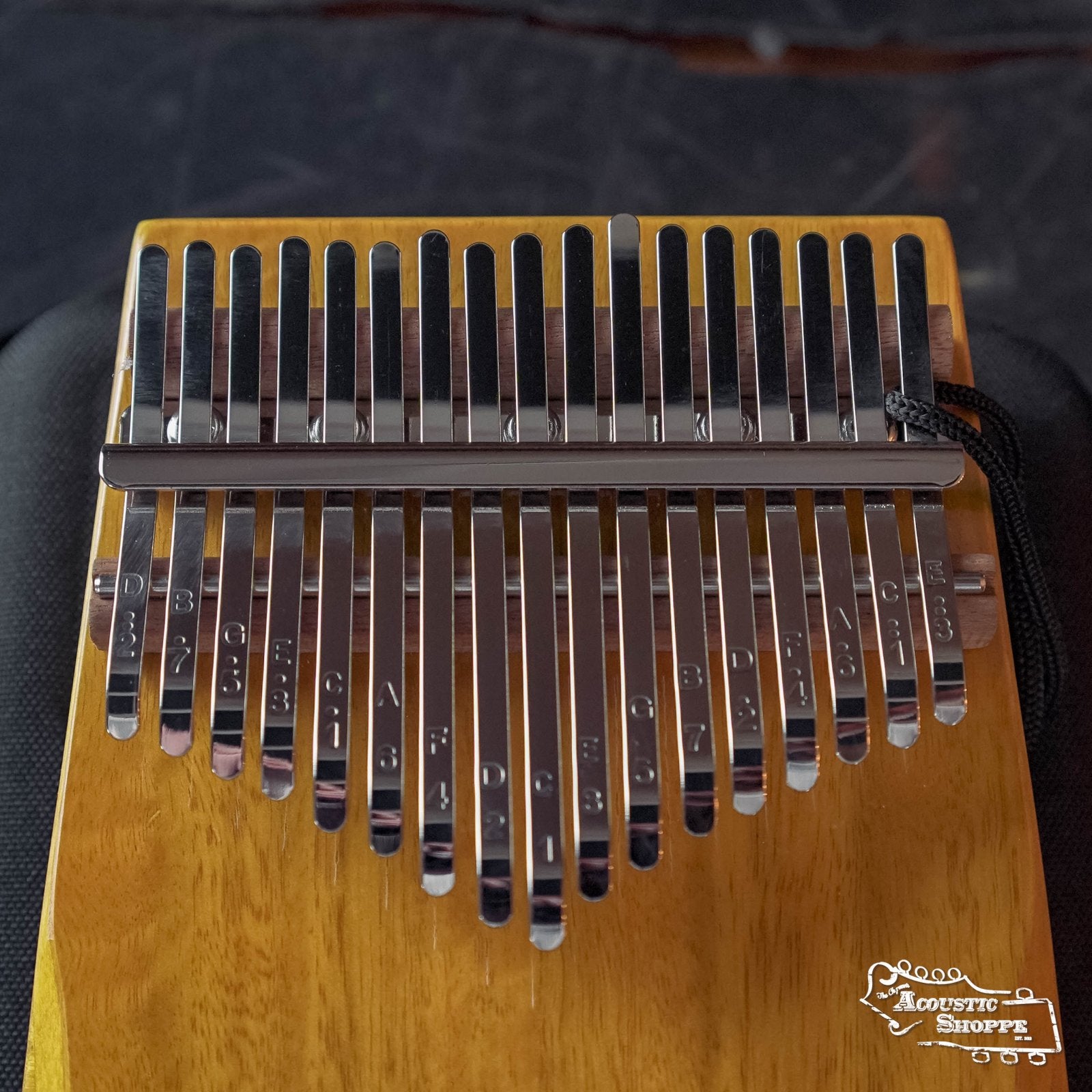 Ortega OKB3 Lizard Series Solid Golden Phoebe Kalimba