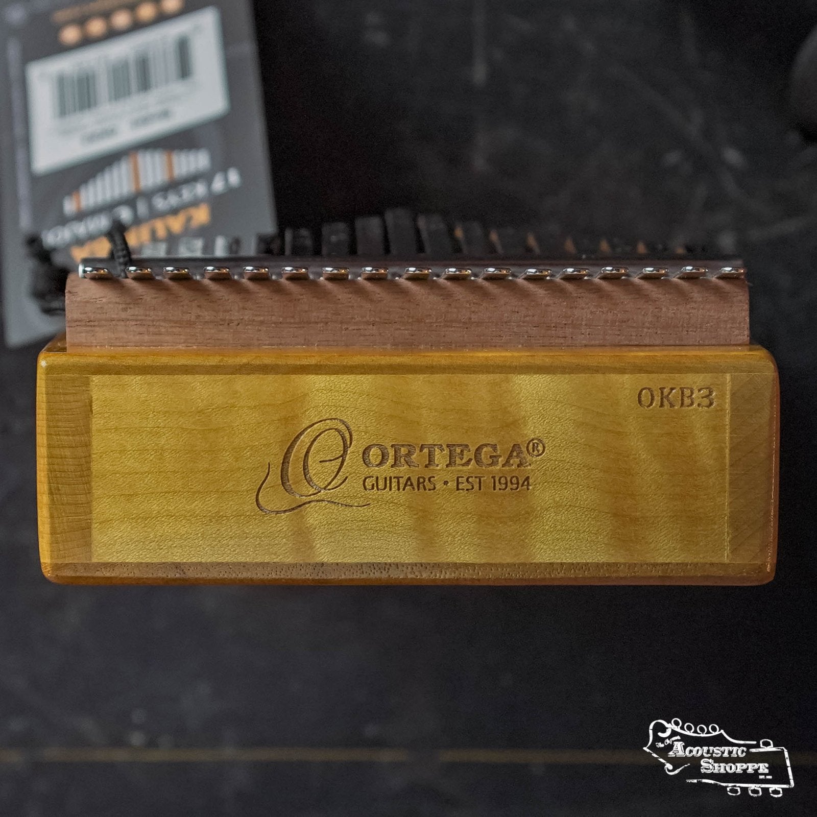Ortega OKB3 Lizard Series Solid Golden Phoebe Kalimba