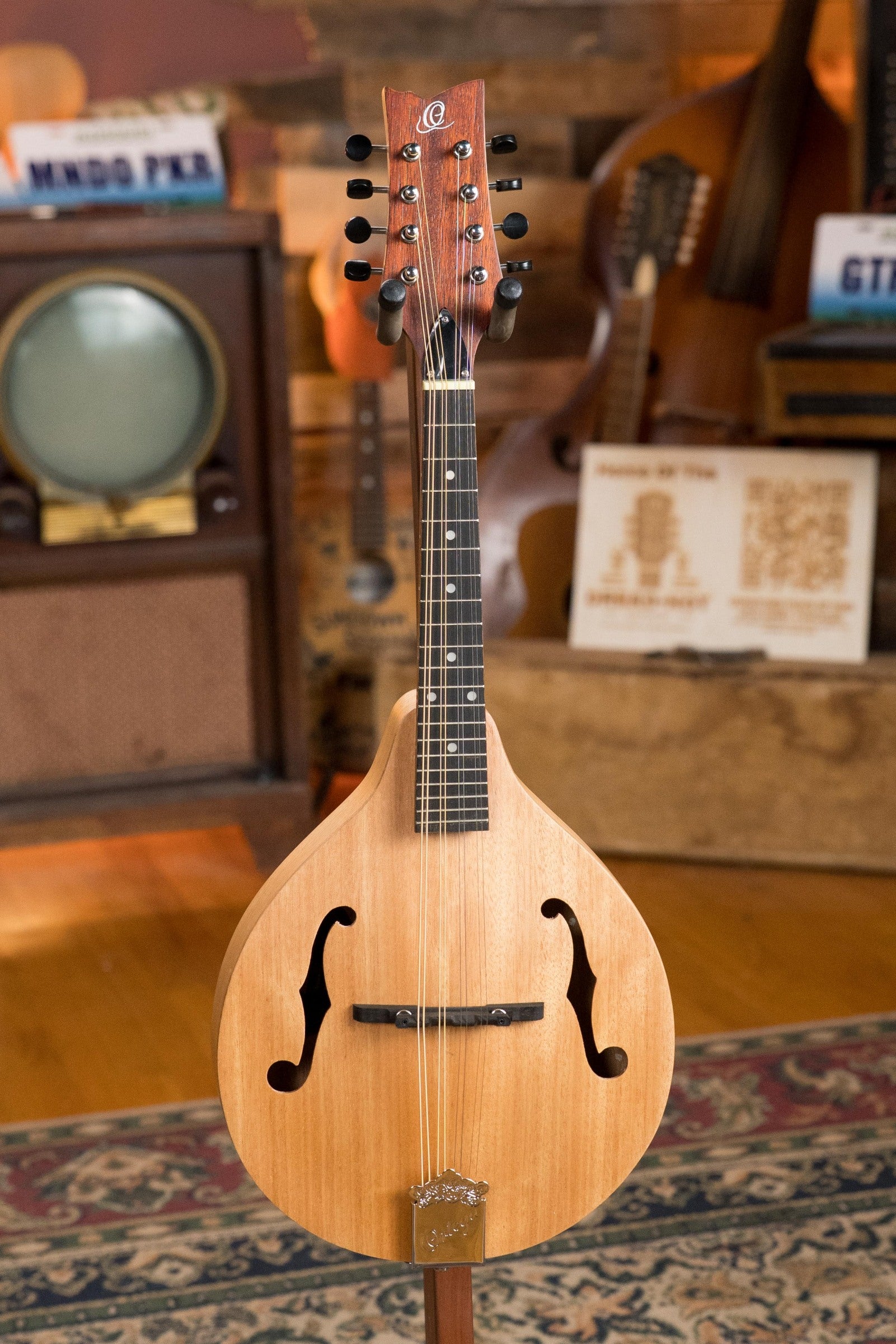 Ortega RMA5NA All Mahogany A-Style Mandolin #9030