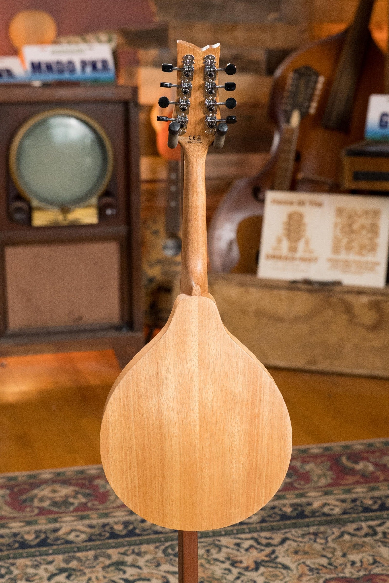 Ortega RMA5NA All Mahogany A-Style Mandolin #9030