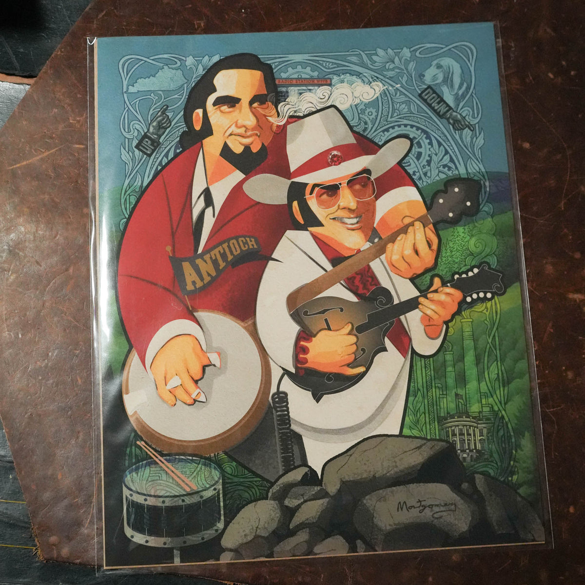 Osborne Brothers 11x14 Fine Art Print by Mark A Montgomery