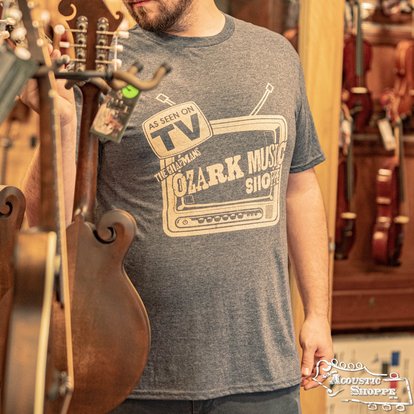 The Acoustic Shoppe Ozark Music Shoppe T-Shirt