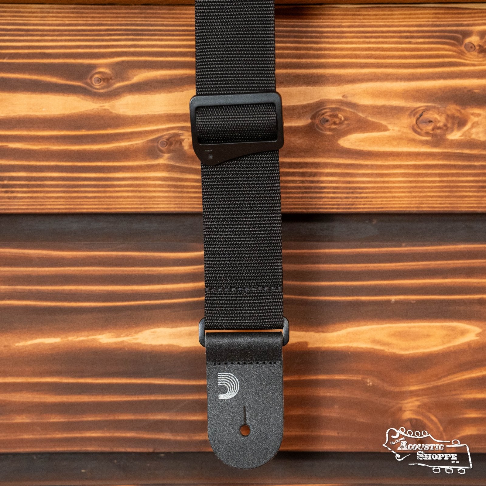 D'Addario PWS100 Polypropylene Guitar Strap - Black