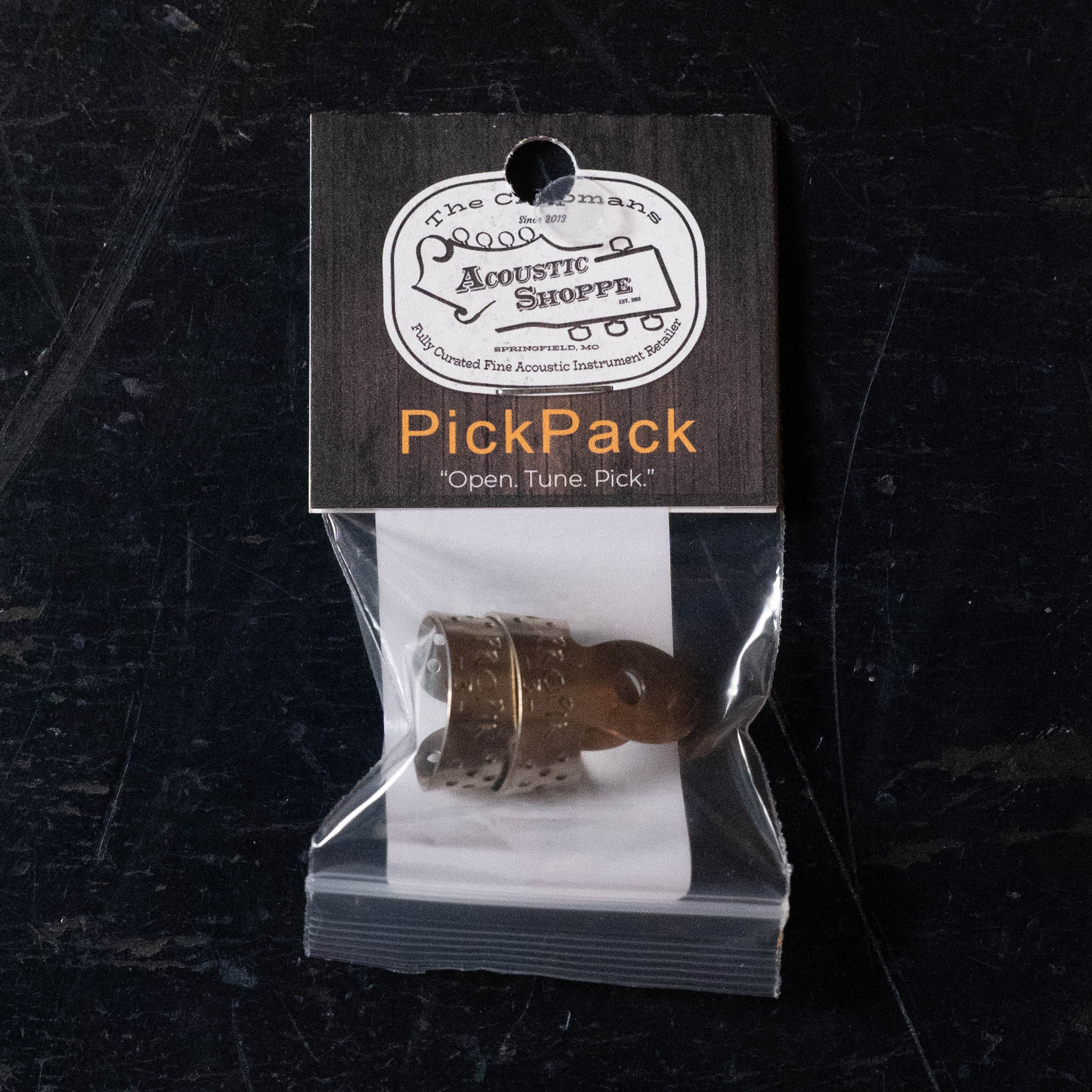 ProPik Standard Nickel Single Wrap #3 Finger Pick - 2 Pack