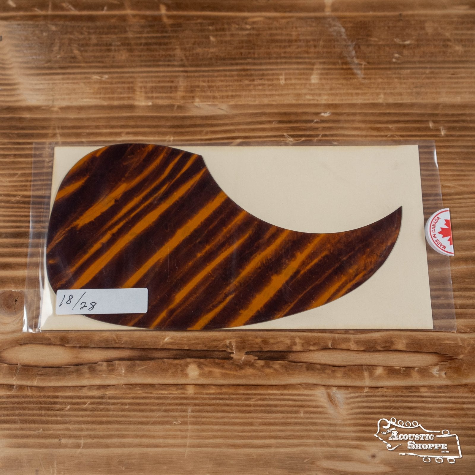 Tortoloid AFS-28 Hand-Poured Custom Dreadnaught Pickguard