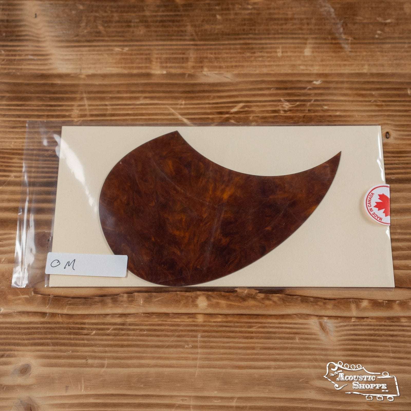 Tortoloid BR-OM Hand-Poured Custom OM Pickguard