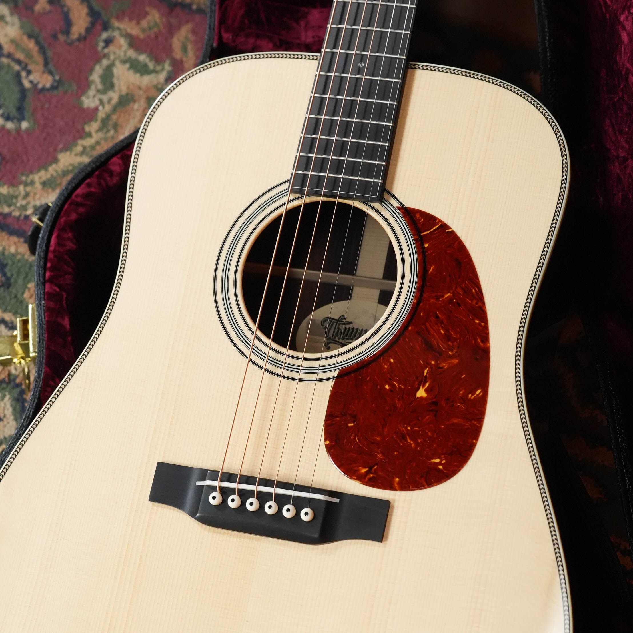 Preston Thompson D-EIA Adirondack/Old Growth Rosewood Dreadnought Guitar w/K&K Electronics #2190