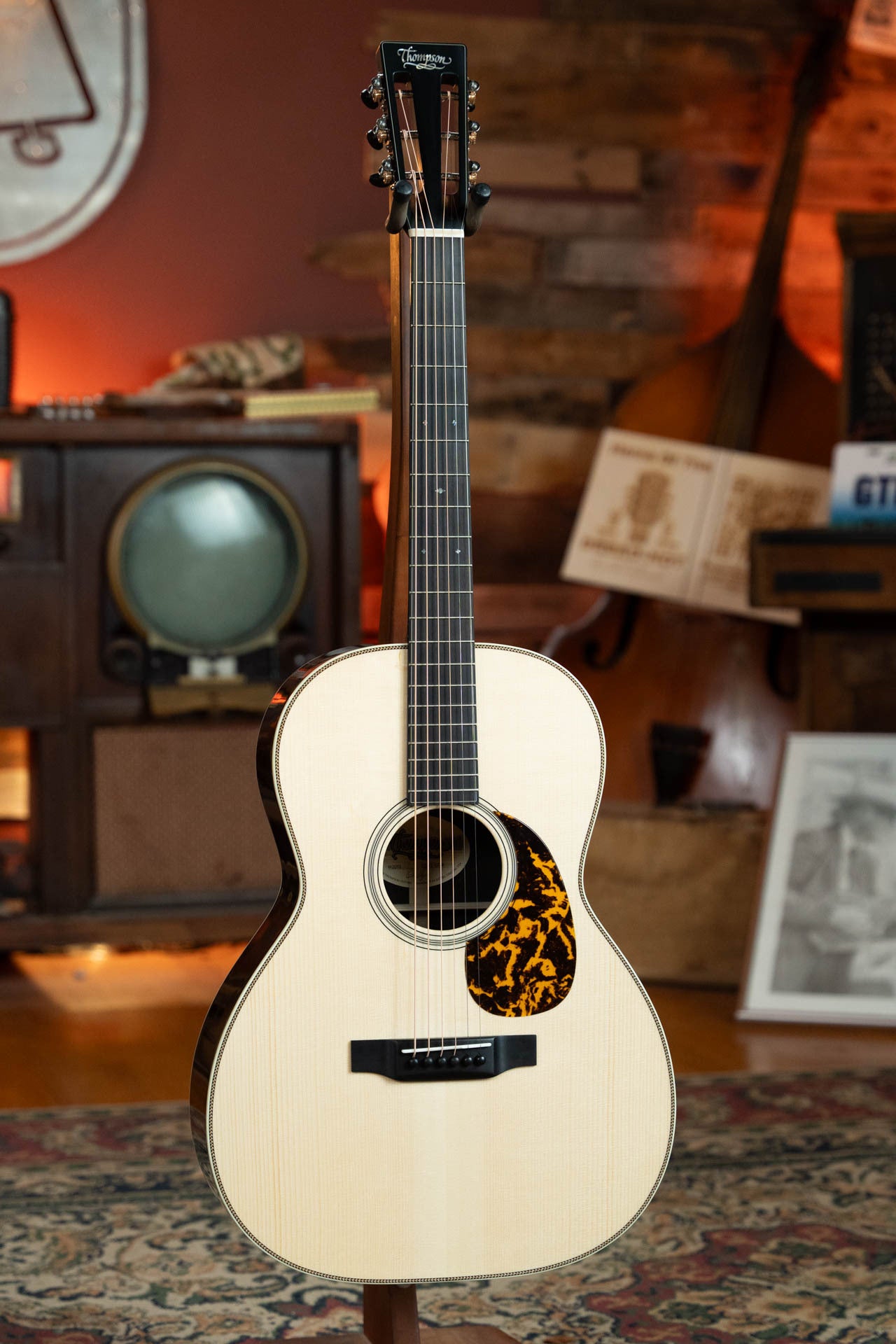 Preston Thompson OOO-12 EIA Adirondack/Old Growth East Indian OOO Acoustic Guitar #2091