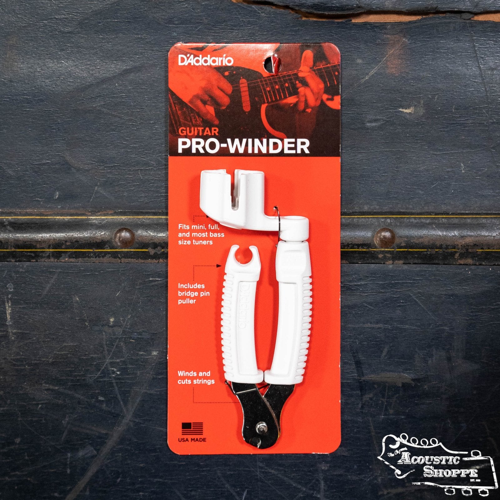D'Addario DP0002W Pro-Winder String Winder and Cutter