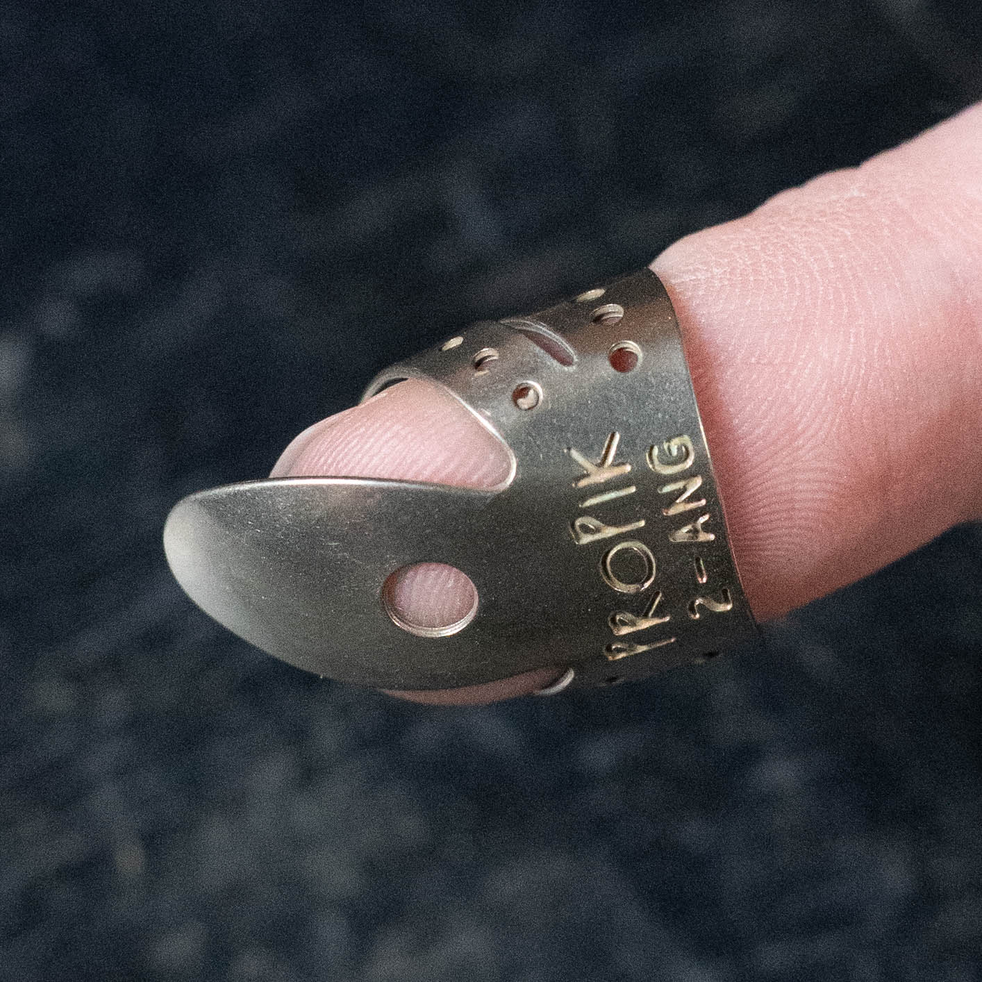 (2-Pack) ProPik Extra Comfortable Nickel Split Wrap #2 Finger Pick (11-201-1322)