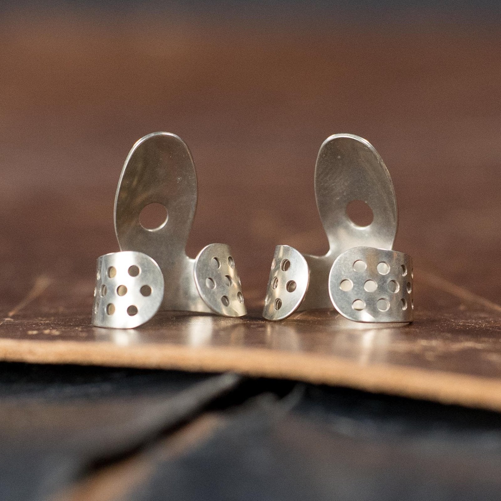 ProPik Standard Nickel Single Wrap #3 Finger Pick - 2 Pack