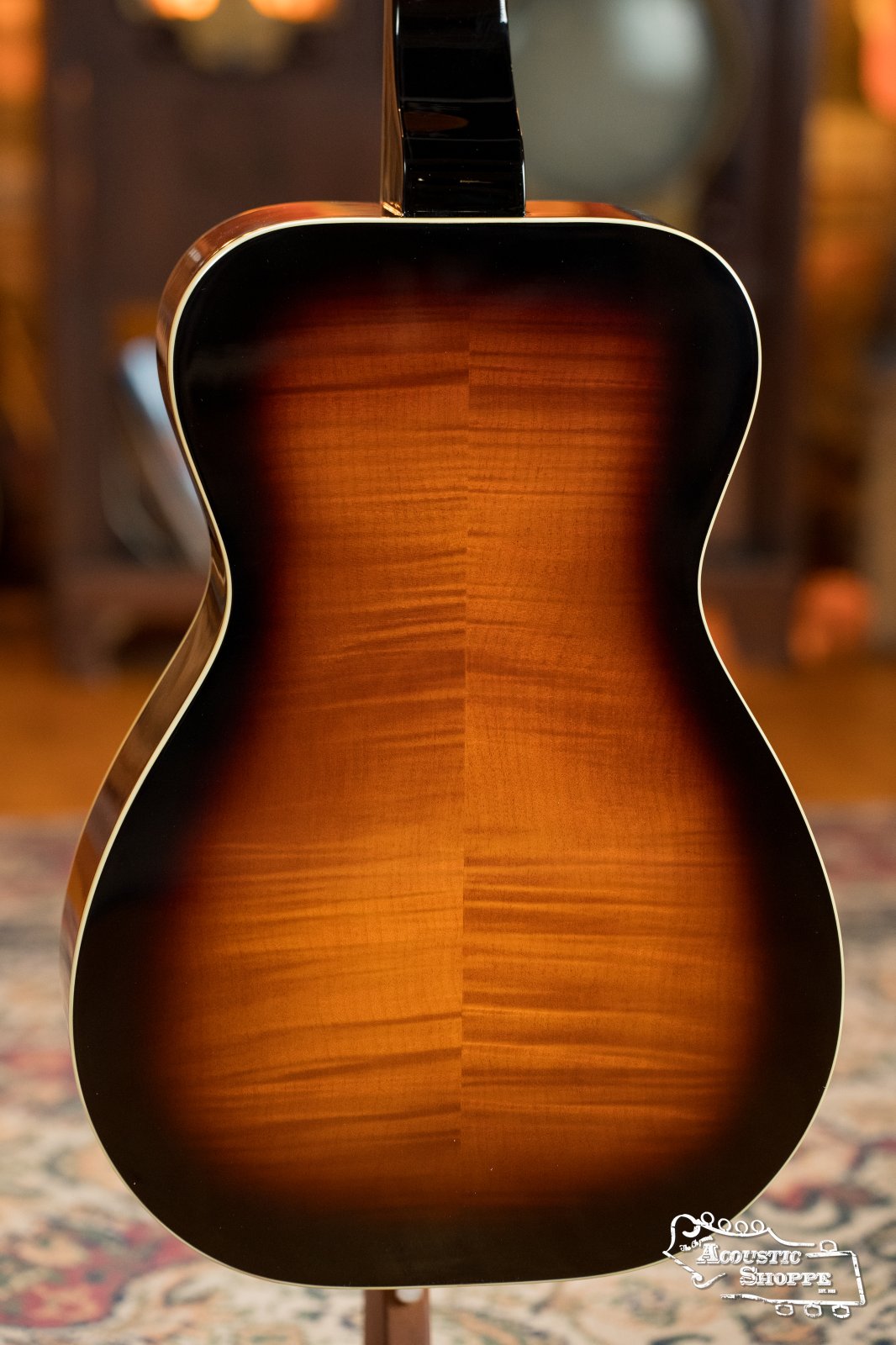 Recording King RR-75PL-SN Phil Leadbetter Signature All Flamed Maple Resonator Guitar #0248