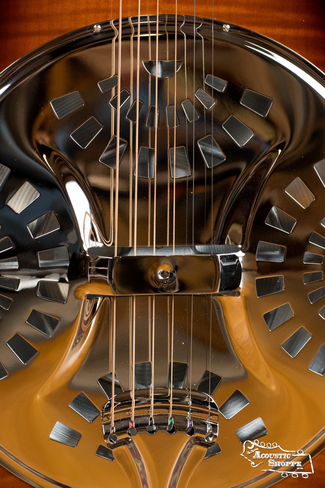 Recording King RR-75PL-SN Phil Leadbetter Signature All Flamed Maple Resonator Guitar #0248