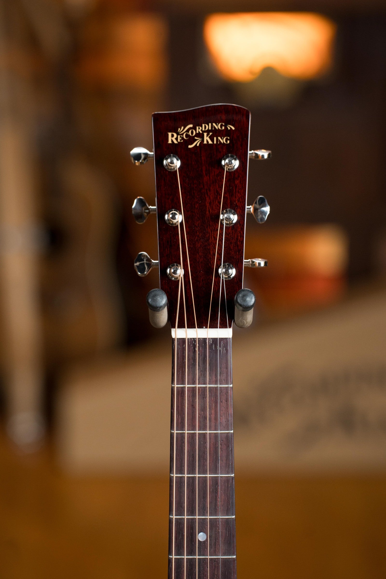 *Floor Model - Discounted* Recording King RD-318 Aged Adirondack/African Mahogany Dreadnaught Acoustic Guitar #0438