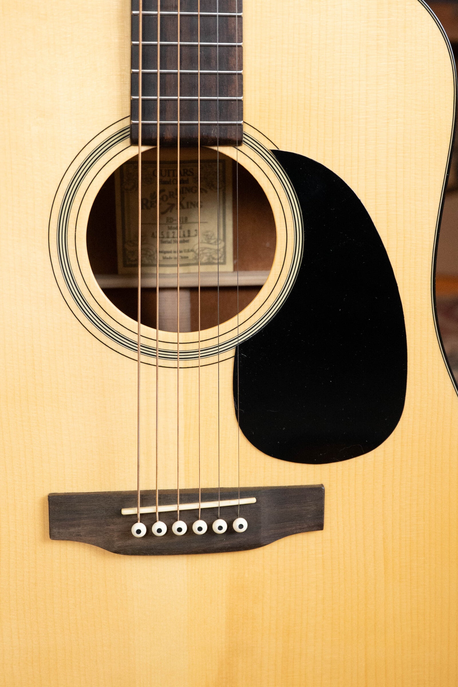 Recording King RD-318 Aged Adirondack/African Mahogany Dreadnaught Acoustic Guitar #0493