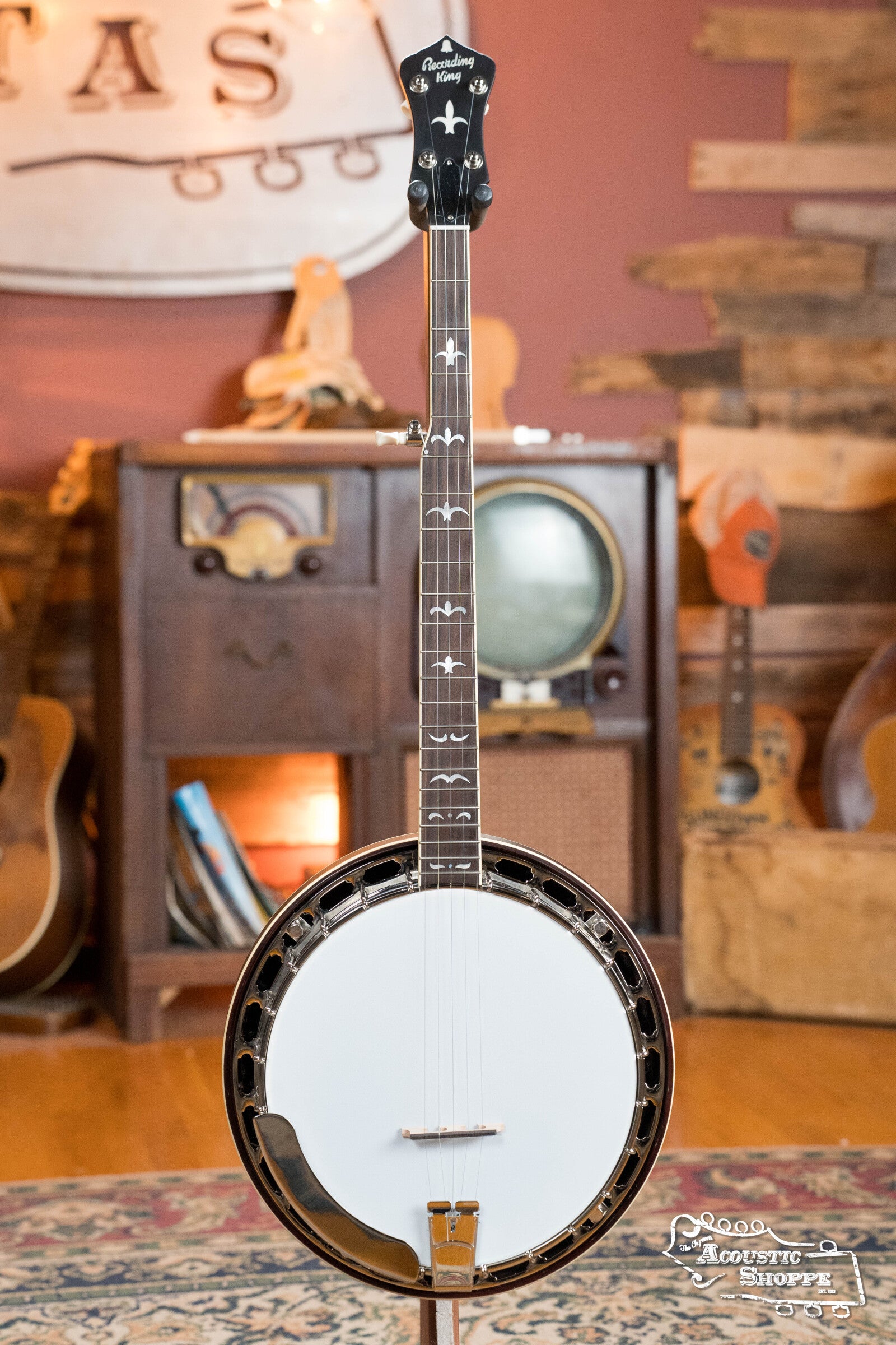 Recording King RK-R35-BR Madison Resonator Banjo with Tone Ring #0512