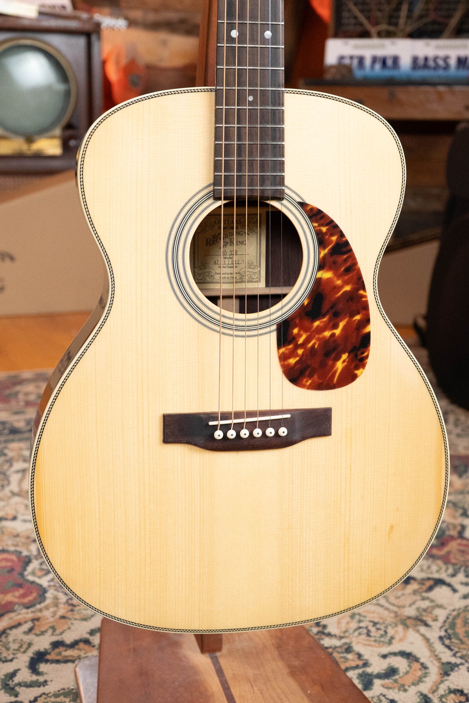 Recording King RO-328 Adirondack/Rosewood OOO Acoustic Guitar #0121