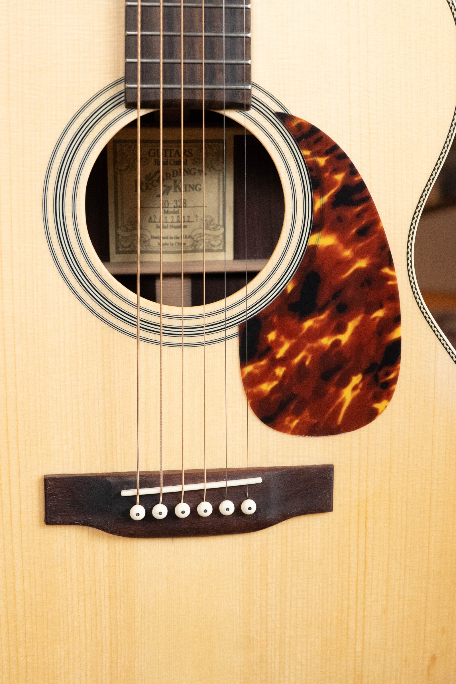 Recording King RO-328 Adirondack/Rosewood OOO Acoustic Guitar #0121