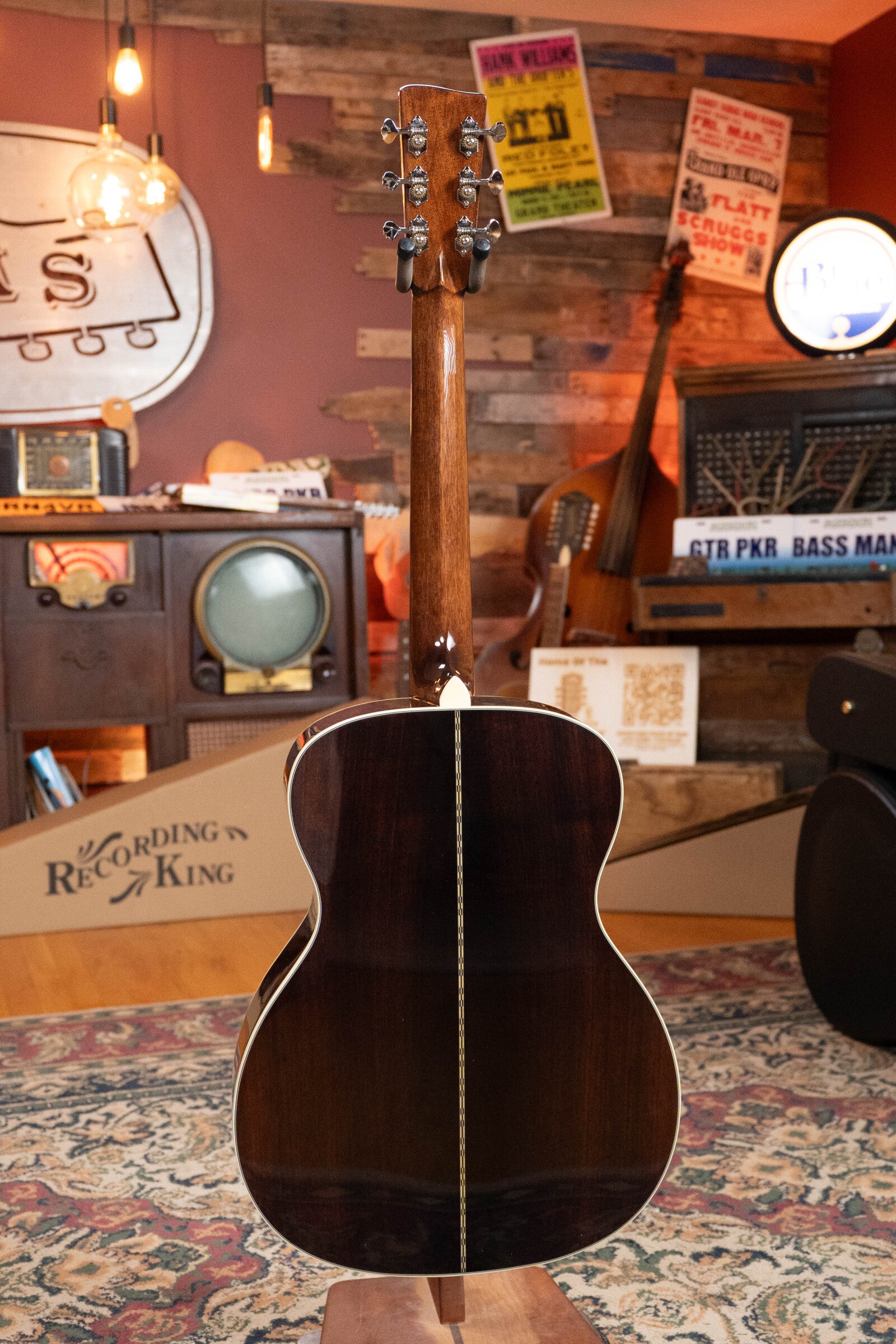 Recording King RO-328 Adirondack/Rosewood OOO Acoustic Guitar #0121