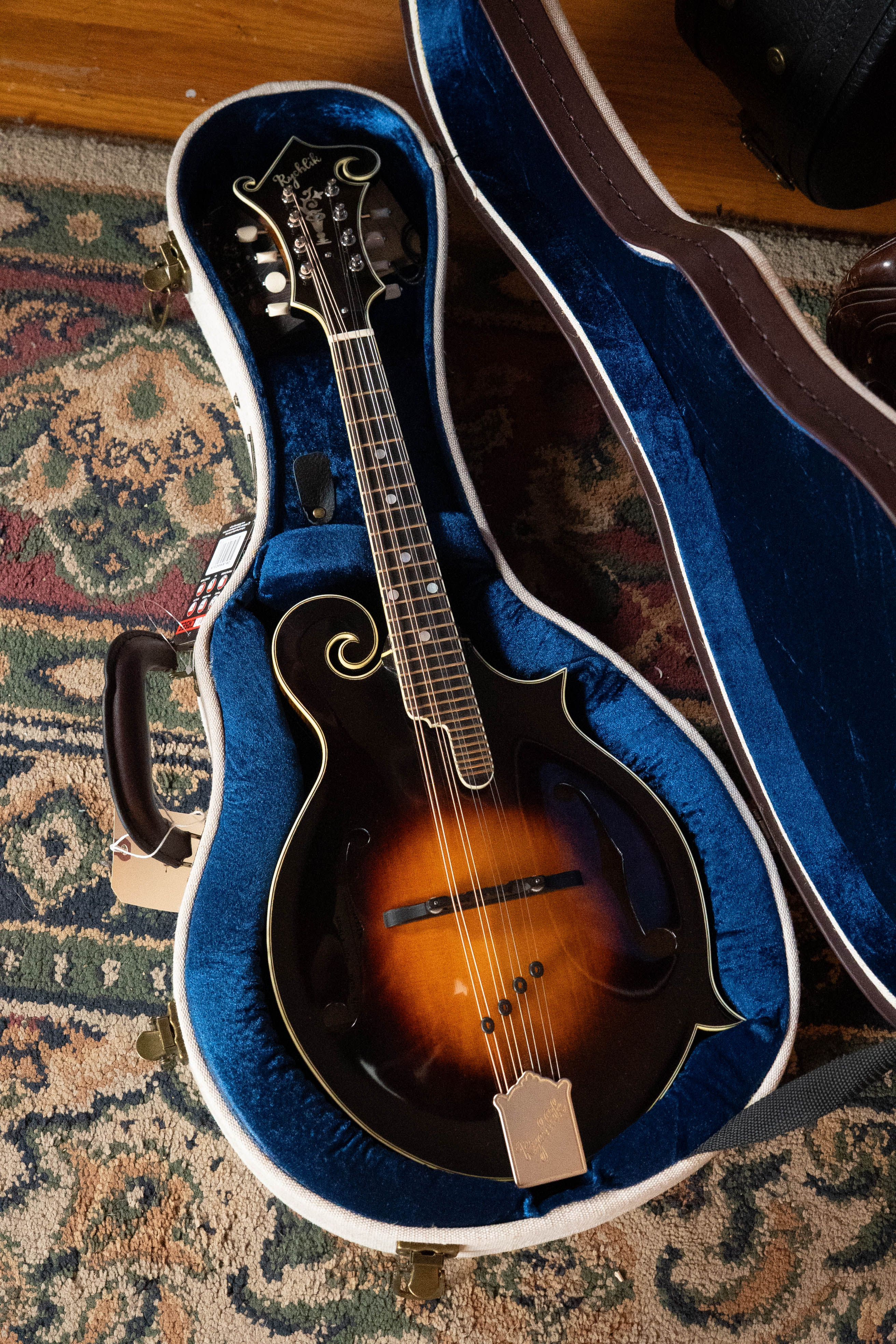 Rychlik Aged Adirondack/Sugar Maple Sunburst F-Style Mandolin #006