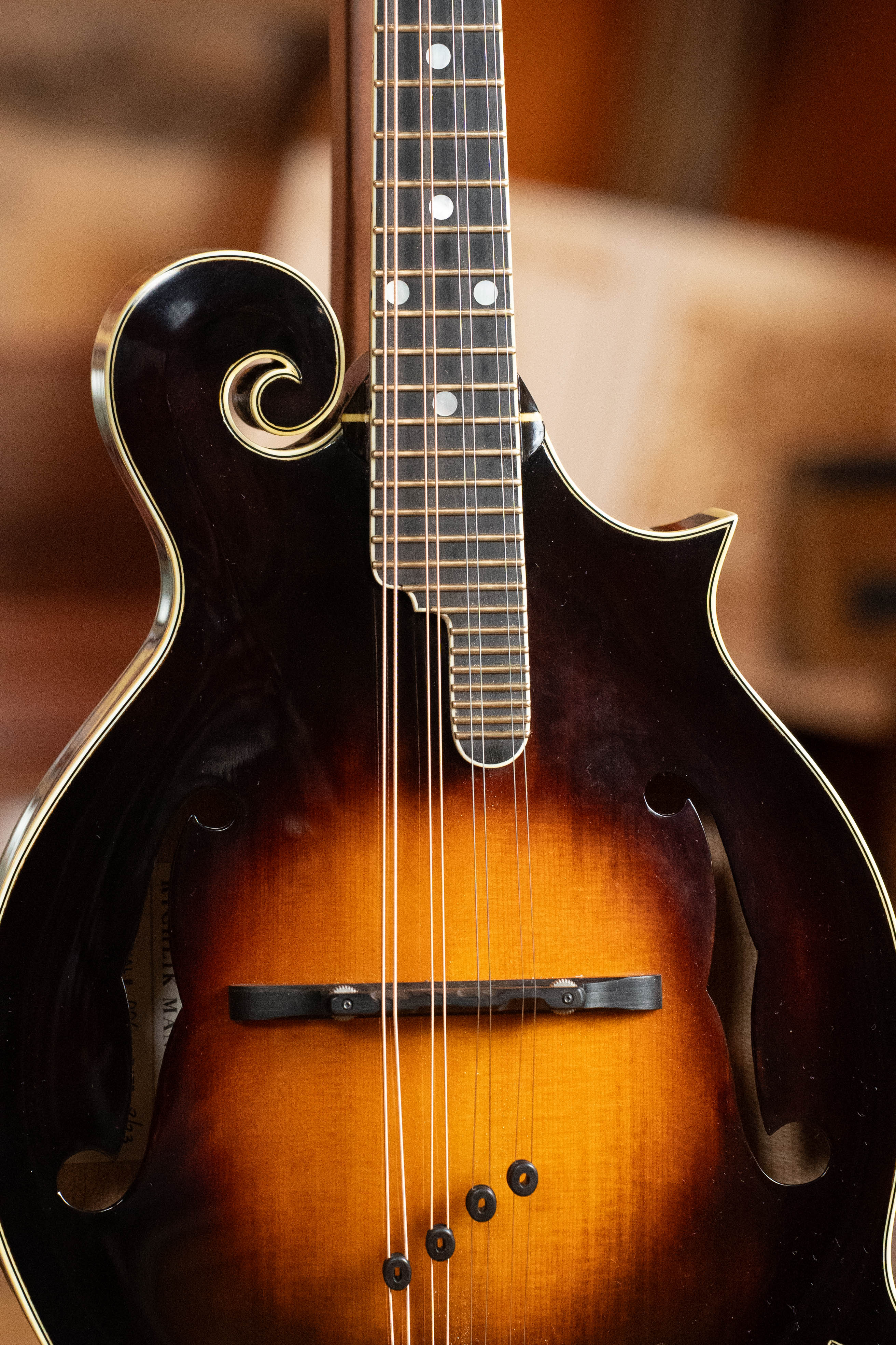 Rychlik Aged Adirondack/Sugar Maple Sunburst F-Style Mandolin #006