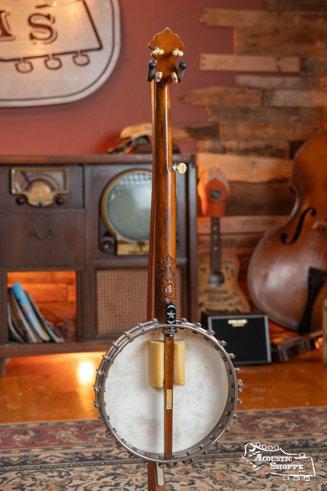 (Used) S.S. Stewart Thoroughbred 5-String Open-Back Banjo #3487