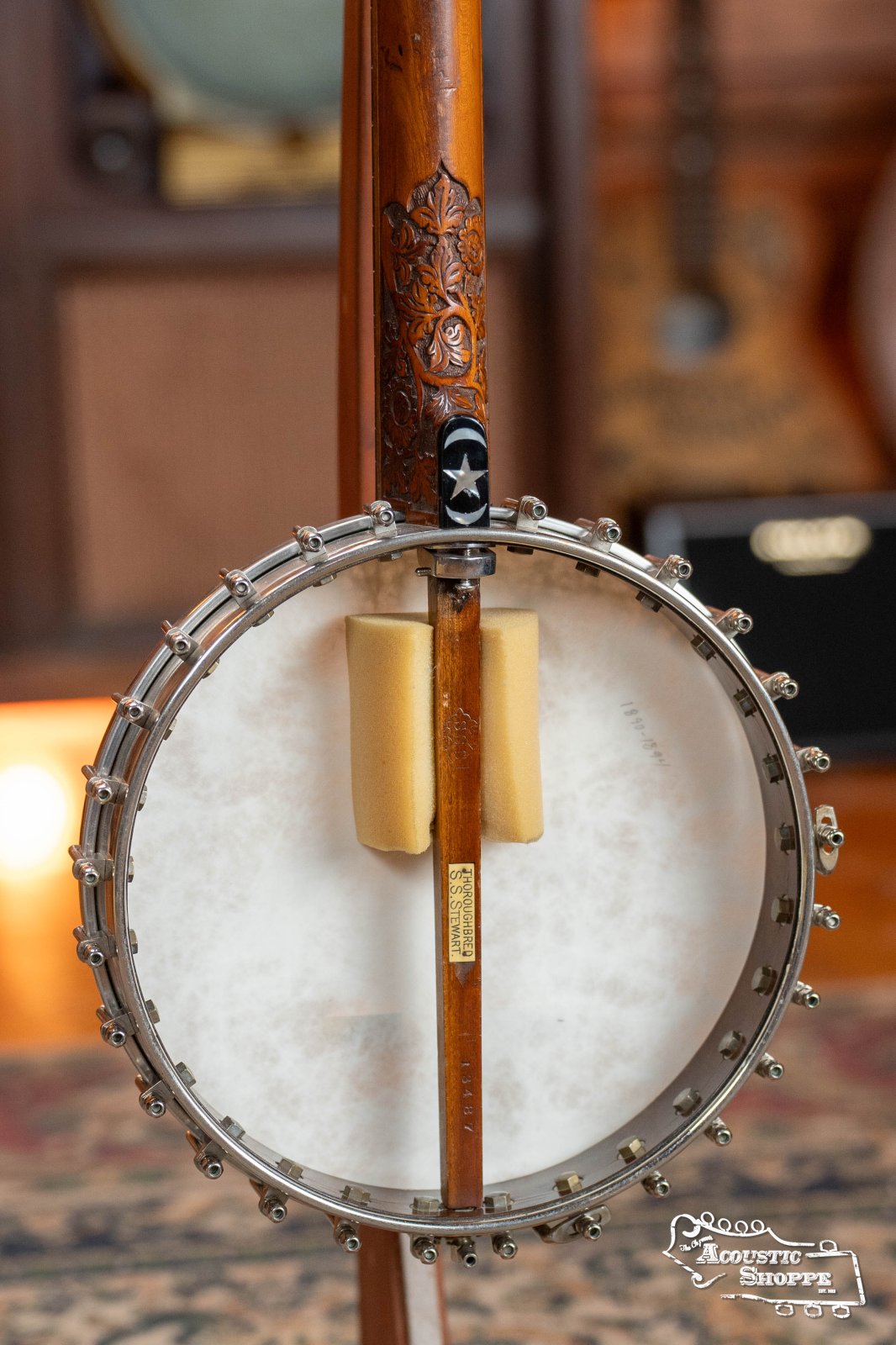 (Used) S.S. Stewart Thoroughbred 5-String Open-Back Banjo #3487