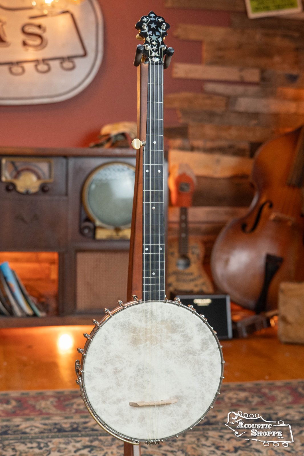 (Used) S.S. Stewart Thoroughbred 5-String Open-Back Banjo #3487