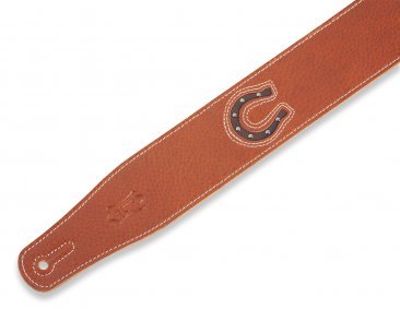Levy's 2.5" Wide Garment Leather Guitar Strap (MGS26L-004)