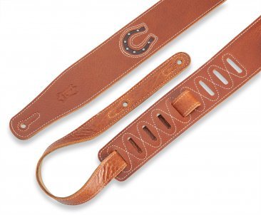 Levy's 2.5" Wide Garment Leather Guitar Strap (MGS26L-004)