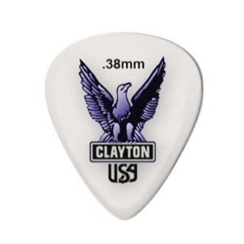 Clayton S126/12 Actl/Poly Standard Pick - 1.26mm
