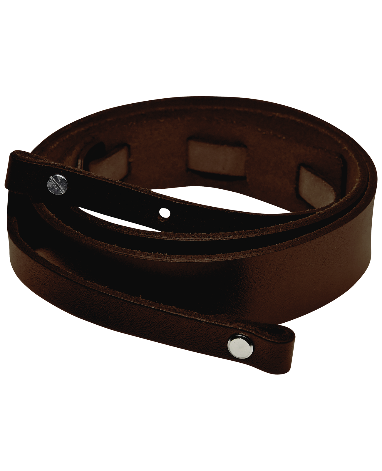 Golden Gate SG-5402 Shelton Series Standard Leather Banjo Strap - Mahogany Brown