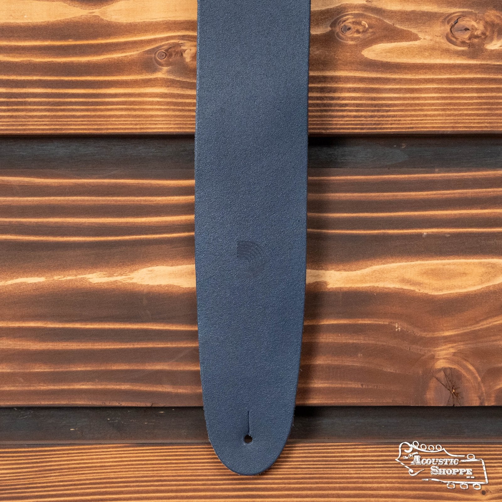 D'Addario/Planet Waves Classic Leather Guitar Strap Blue 25BL04