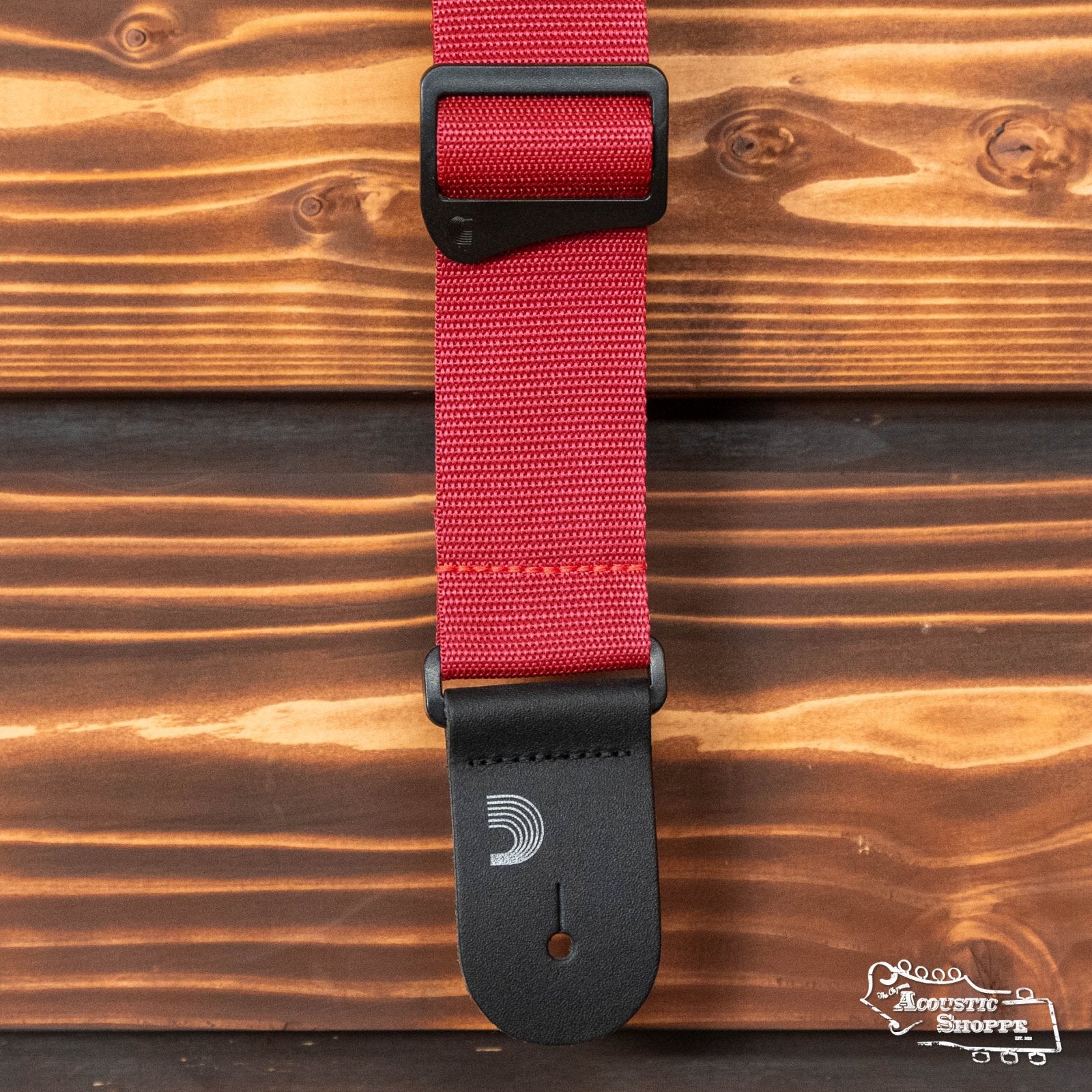 Planet Waves Red polypropylene guitar strap PWS101
