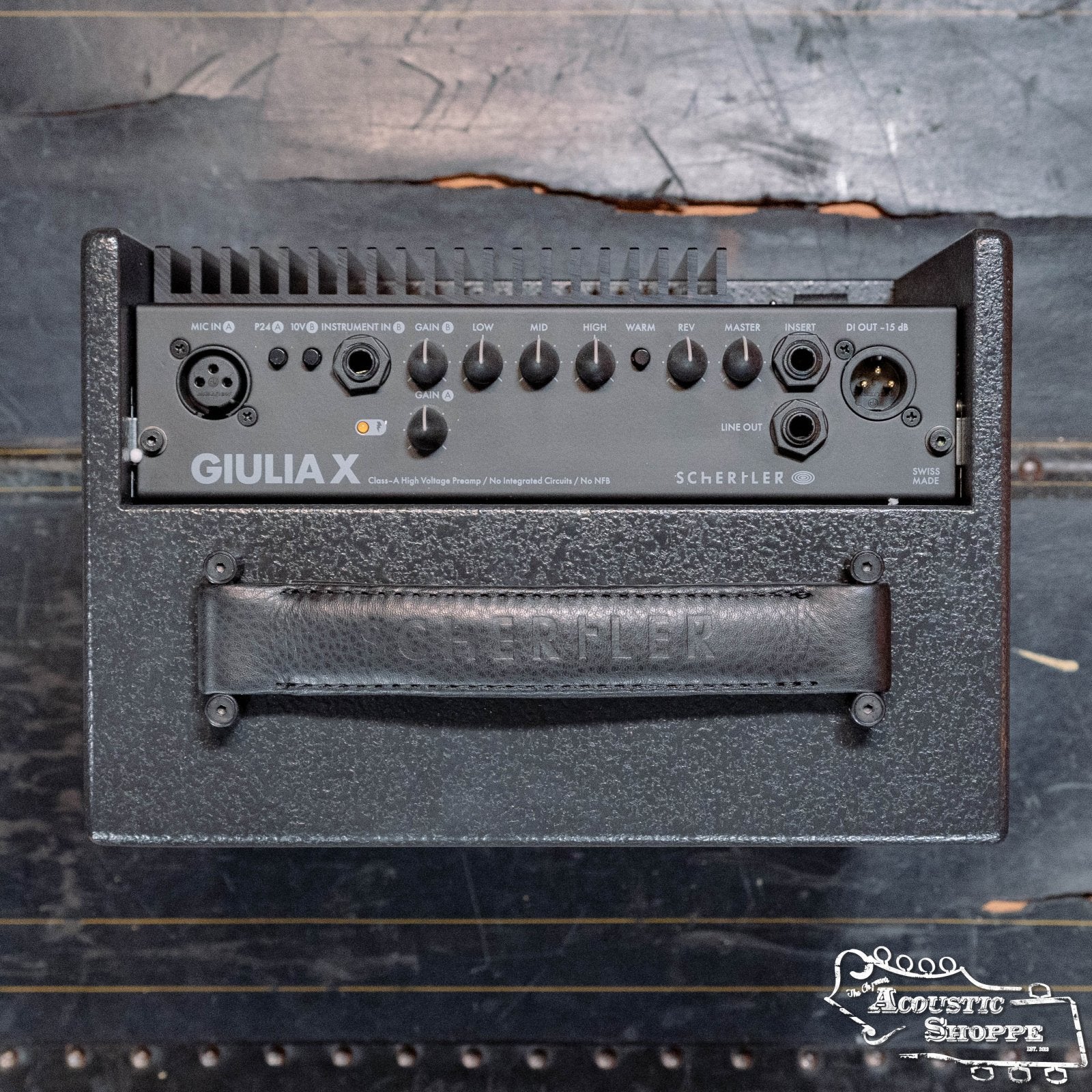 Schertler Amp GIULIA - X w/ Anthracite Finish