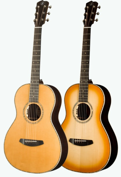 PRE-ORDER DEPOSIT ONLY *New 2026 NAMM Model* Breedlove Artisan Series Adirondack/Rosewood Tea Burst Parlor Guitar w/LR Baggs Electronics
