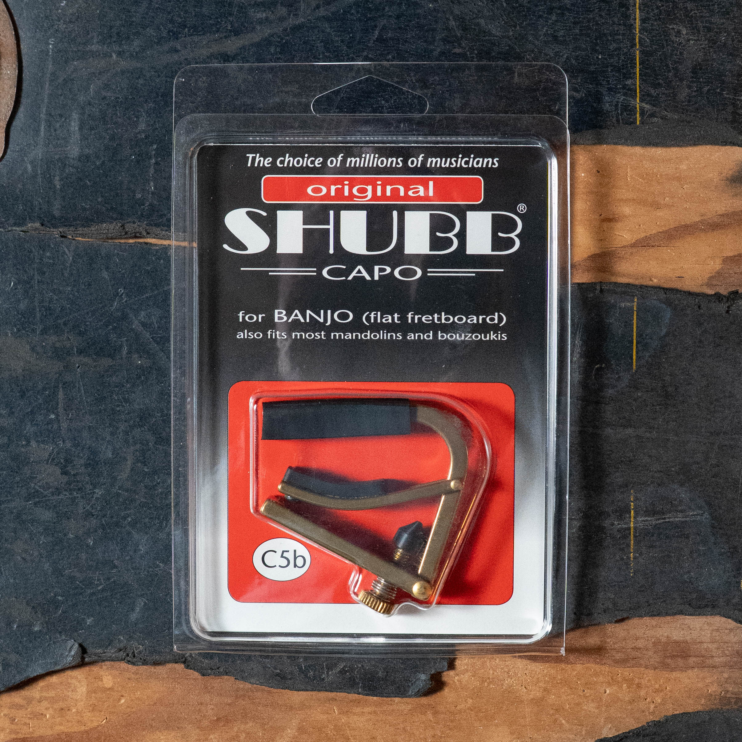 Shubb C5b Classic Brass Banjo Capo