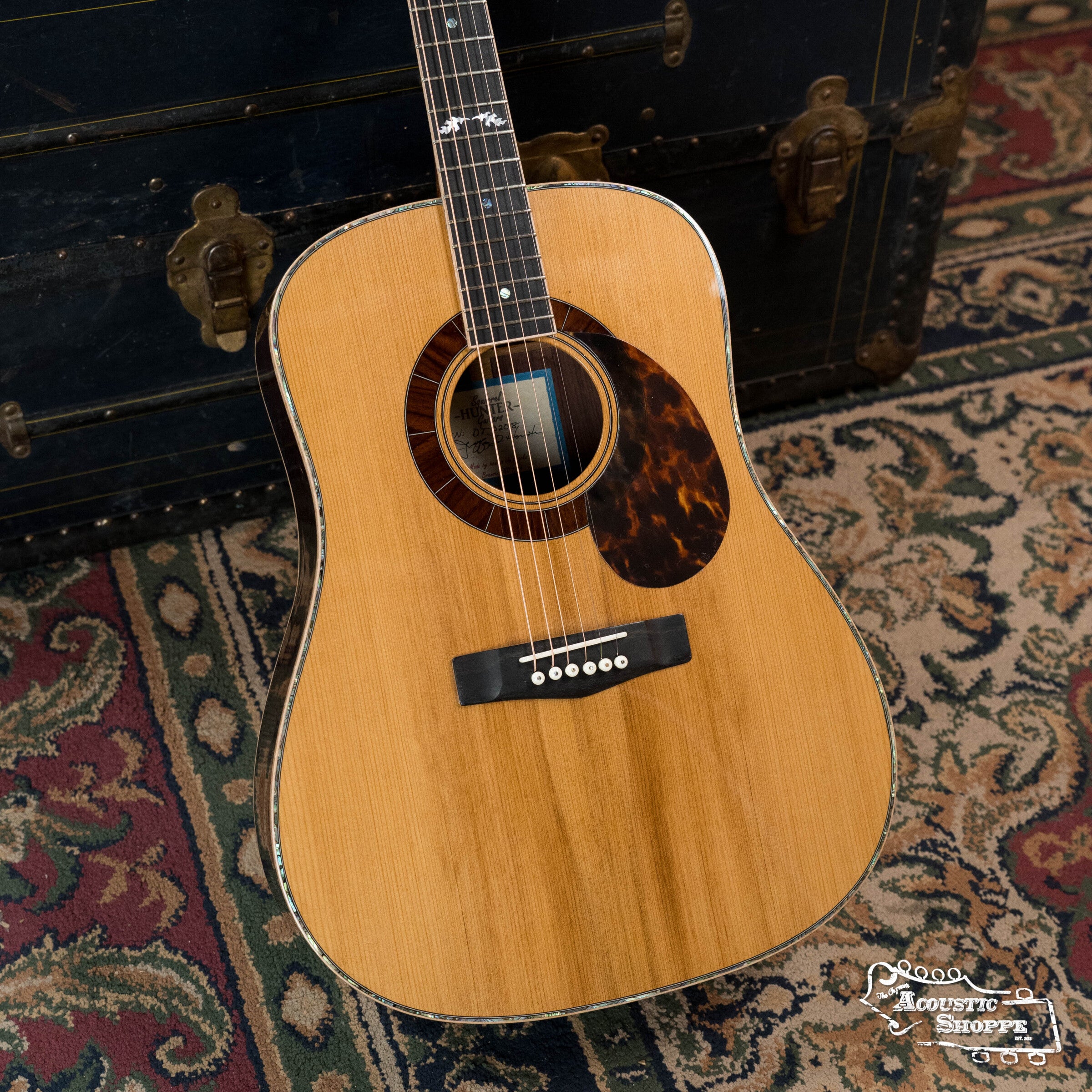 Squirrel Hunter Ornate Rosewood Dreadnought - Torrified Sitka Spruce/East Indian Rosewood - Local Luthier Showcase