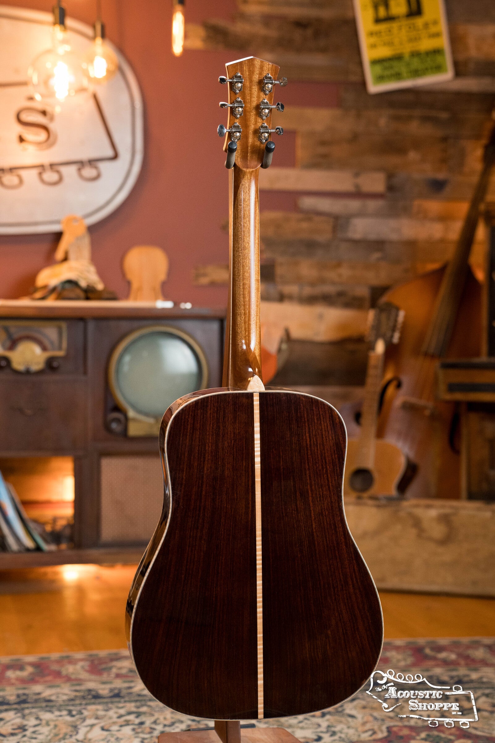 Squirrel Hunter Ornate Rosewood Dreadnought - Torrified Sitka Spruce/East Indian Rosewood - Local Luthier Showcase
